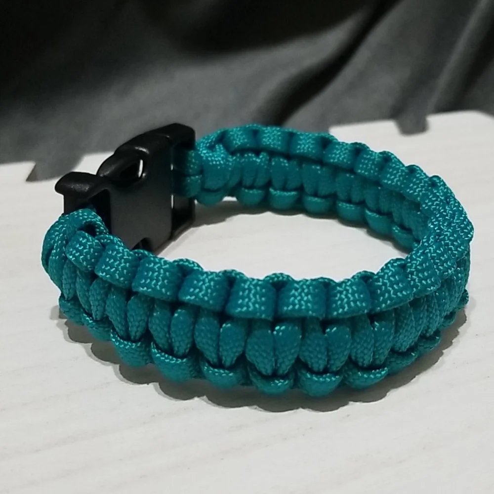 Blue Paracord Bracelet